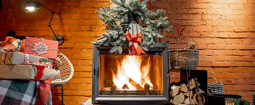 Travis Industries Linear Gas Fireplace Installation in Ashland, Ohio